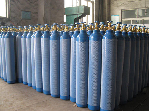 Inert gas tanks used in hospitals and pharmaceutical companies.