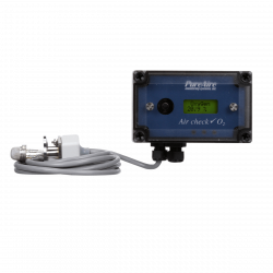 Oxygen deficiency monitor with 10-year sensor, best for facilities using nitrogen, helium, and argon